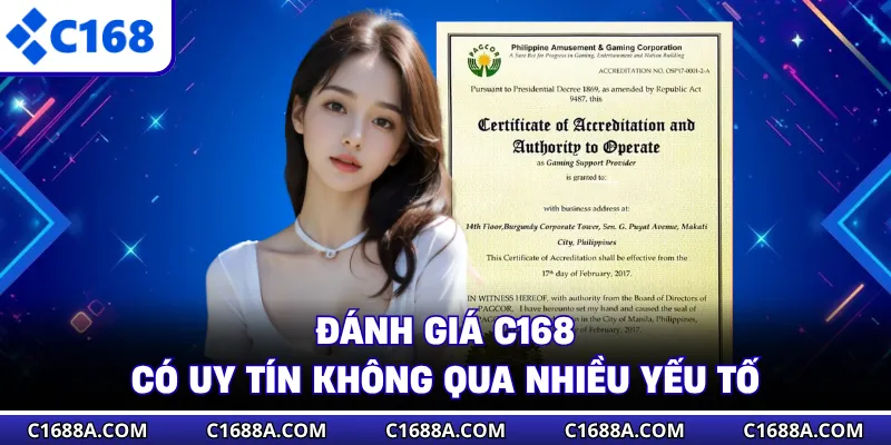 Đánh giá C168 có uy tín không qua nhiều yếu tố